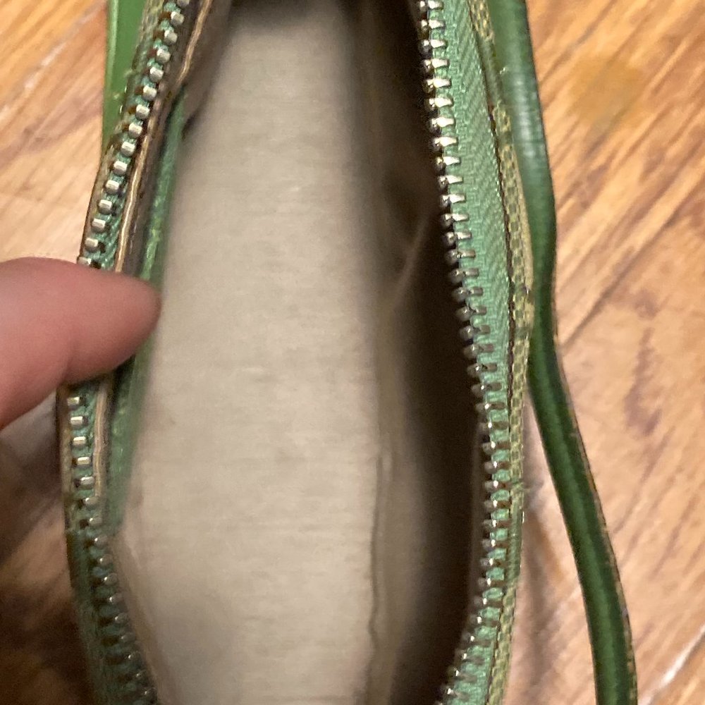 Green Classic Coach Purse